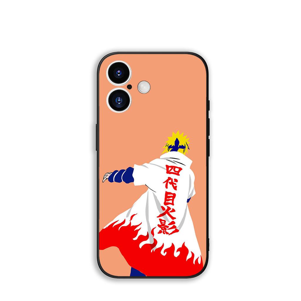 Phone Cover Anime Namikaze Minato Narutos Coque for Apple iPhone 16 15 14 Plus 13 12 Mini 17 Pro Max + ProMax 16E Air 16+ Case