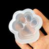 1 Pcs Cat Paw Print Molds Silicone Cat Paw Mold Paw Print Silicone Baking Pan Single Chocolate Soap Candle Tray Mold Maker