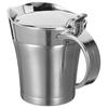 750Ml Insulated Sauce Pitcher Stainless Steel Gravy Boat Jug with Streamlined Spout for Ketchup Gravy and Dressings No Drip