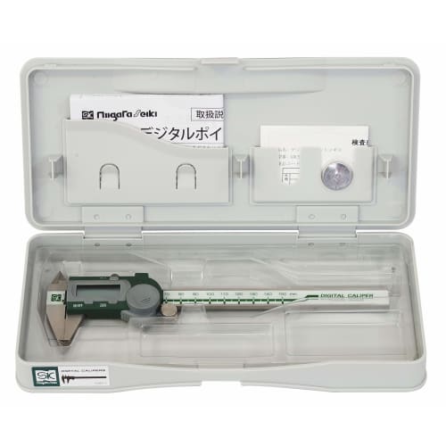 Niigata Seiki SK Digital Point Caliper, Sharp Tip, 150mm, GDCS-150P
