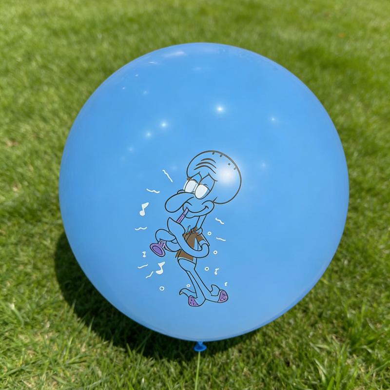 36-Inch Thick Balloon Toy with Designs for Kids - Perfect for Outdoor and Kindergarten Decorations