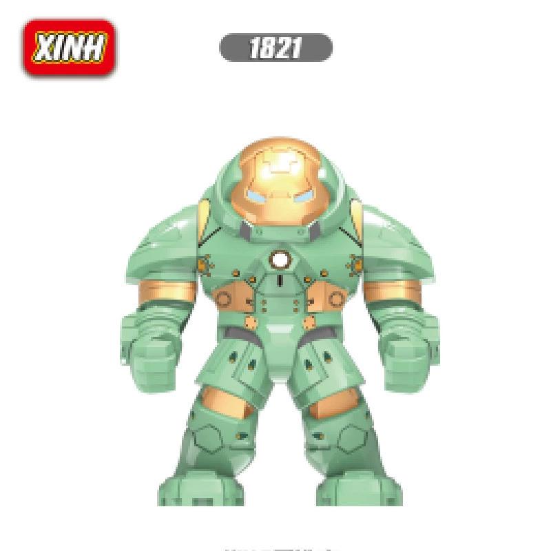 XH1821 MK37 Seven Styles British Avengers Mecha Figure Building Blocks