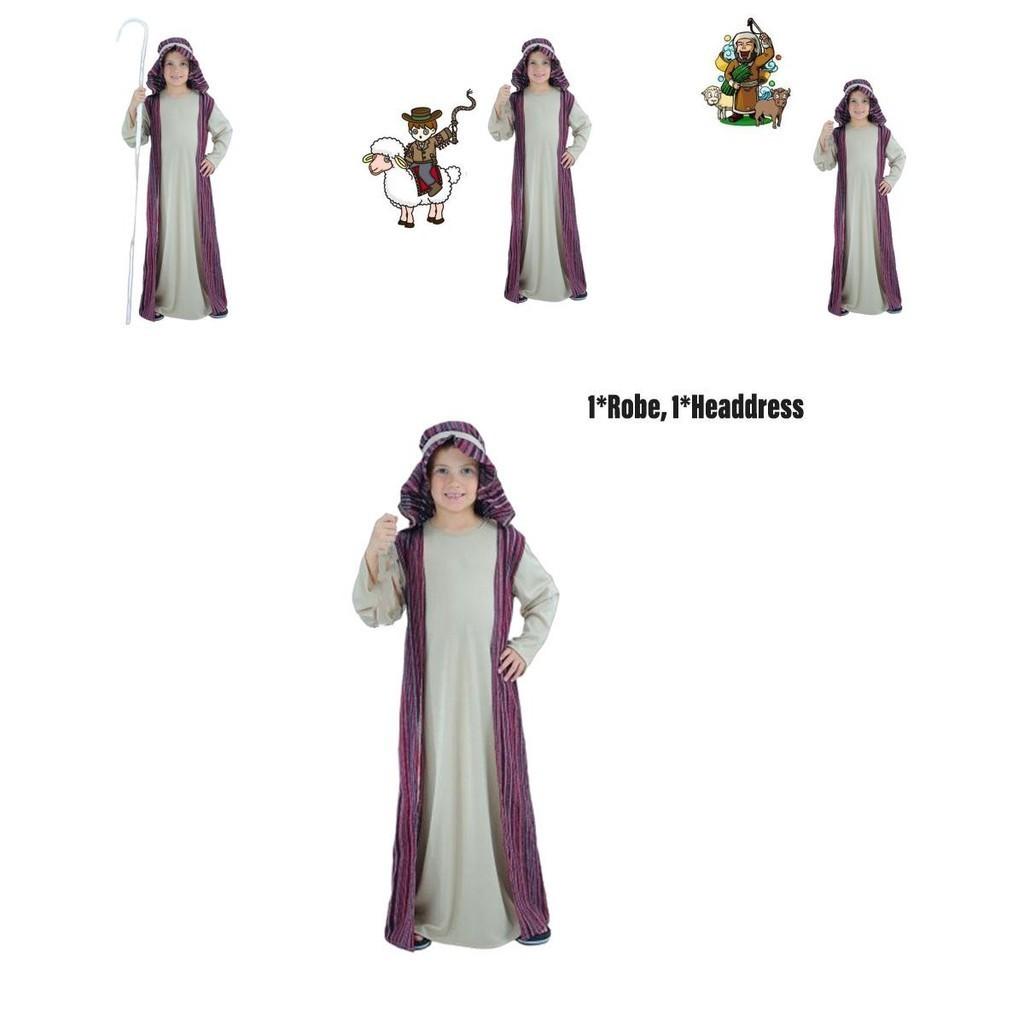 Arabian Costume For Kids Qatar Prince Role Play Dress-up Outfit