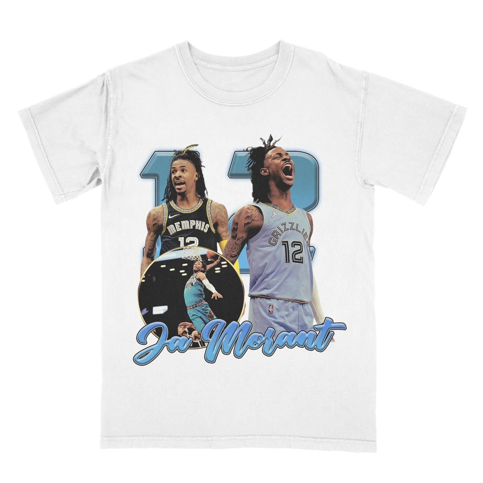 Ja Morant Vintage Shirt 90s Bootleg Shirt Basketball NBA BEST ON EBAY L