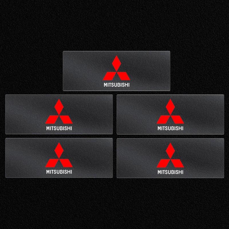 Car Door Anti Kick Pad DIY Stickers Door Side Edge Decal For Mitsubishi Asx Outlander Xl 3 Lancer Pajero L200 EVO Xpander