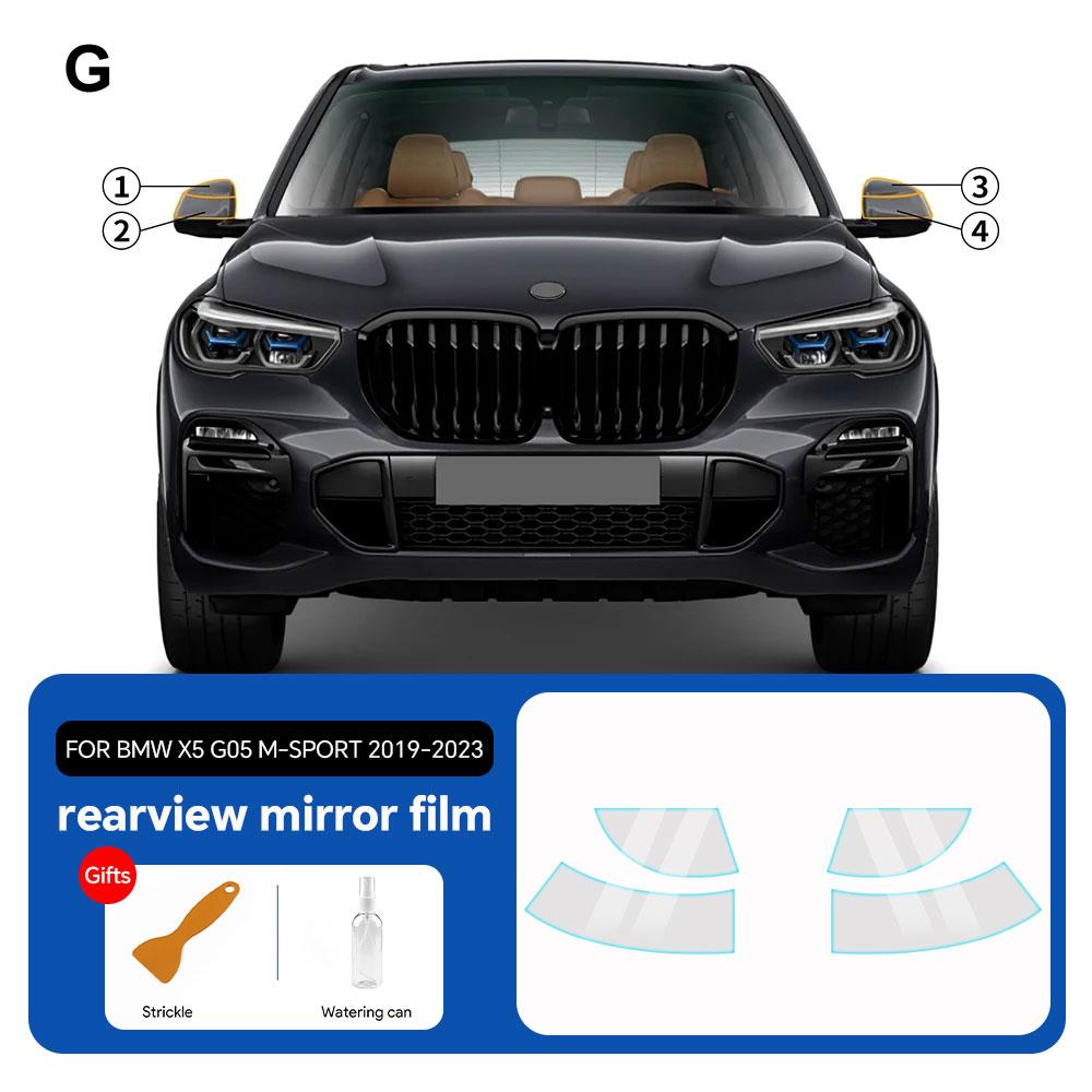 Headlight Rearview B Pillar Anti-scratch TPU Protection Film For BMW X5 M-Sport Drive40 50 M60 2024 2025 Pre-Cut PPF Clear Bra