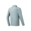 Men's FILA T-Shirts Men's Dark Gray-Green Stand Collar Moderate Straight Fit