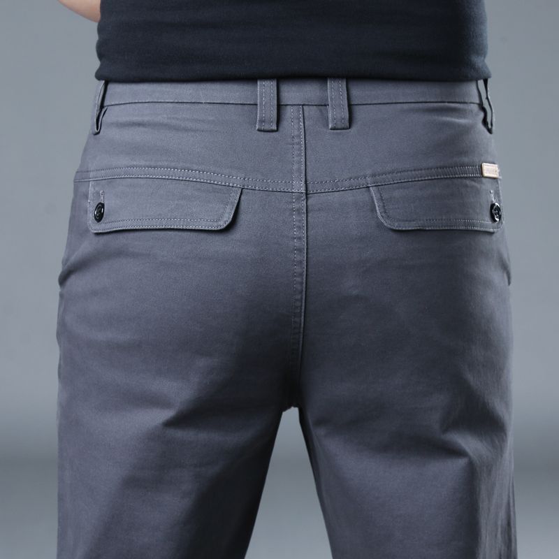 

Повседневные мужские хлопковые рабочие брюки, мужская одежда Y2k, брюки-карго для бега, деловые брюки 34 серый