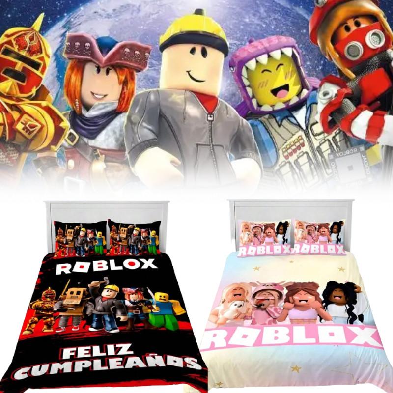 Cartoon 3d Print Pattern Duvet Cover Pillowcase Set Bedroom Bedding Gift