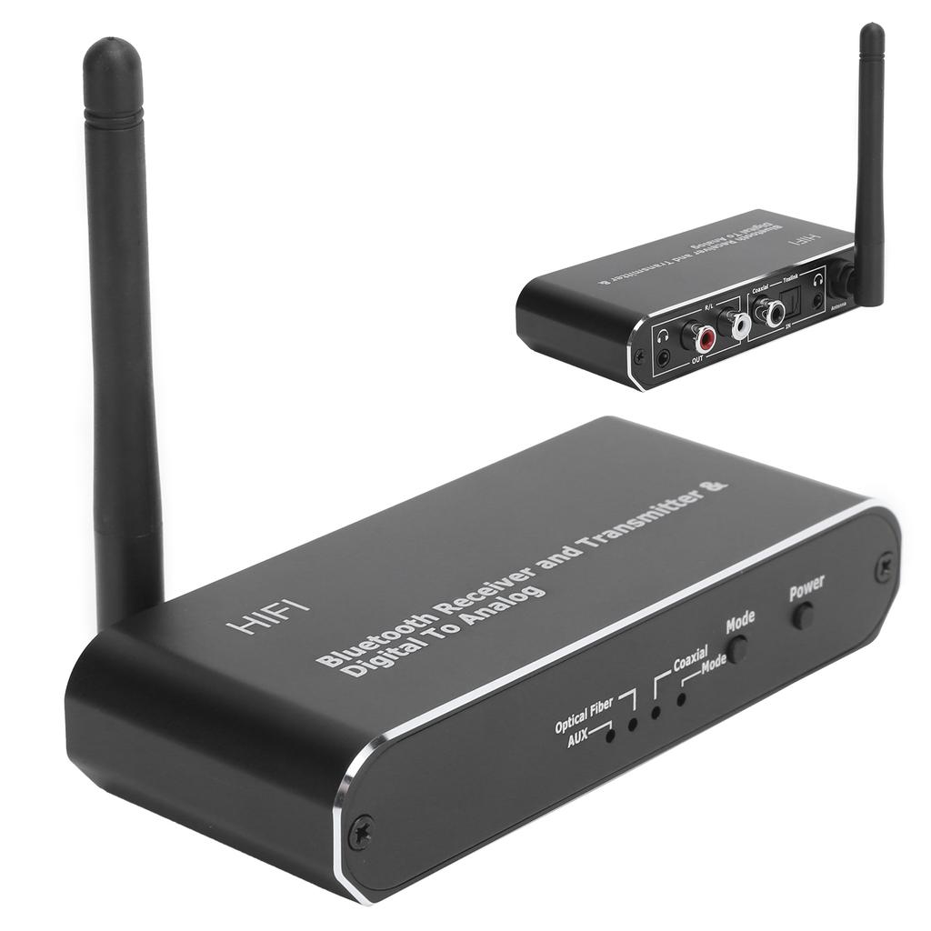 Coaxial Converter Wireless Digital DAC to Analog Audio Adapter with Bluetooth Receiver D09