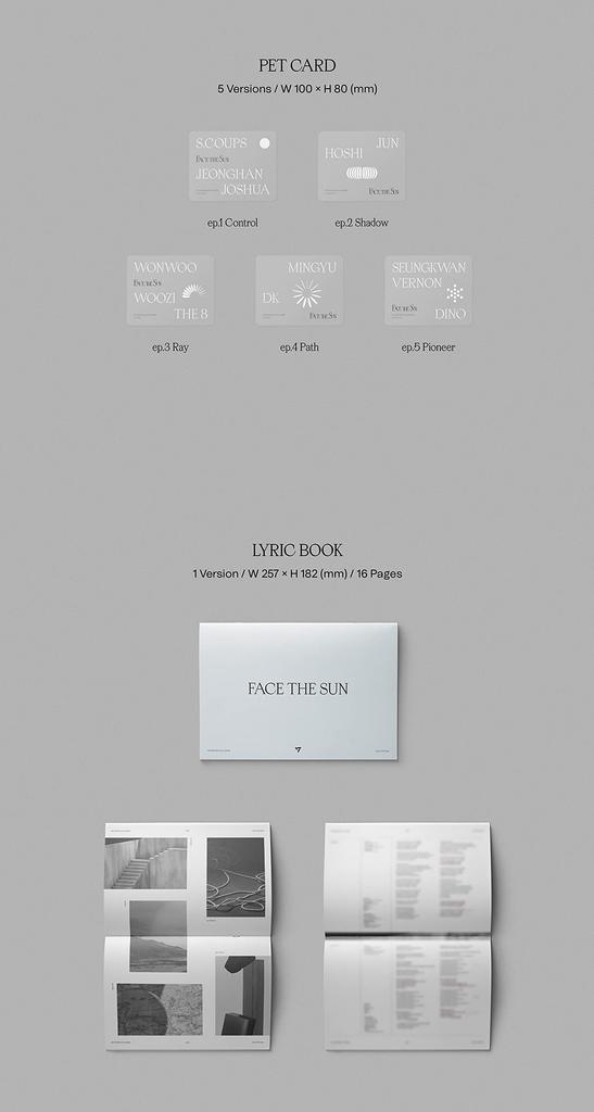 SEVENTEEN 4TH ALBUM the 'Face Sun' (Korean Edition)