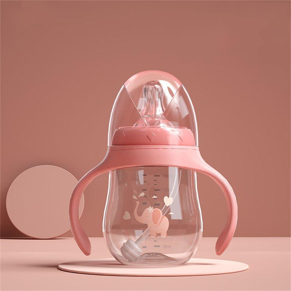 BPA-freie Milchtrinkflasche mit großem Durchmesser und Schwerkraftball-Babyflaschen