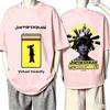 Jamiroquai Maglietta Regalo per Fan Unisex Unisex Harajuku Oversize Unisex Manica Corta Streetwear Alta Qualità Coppie Traspirante Morbida
