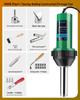 High-Power Plastic Welding Gun: Hot Air Tool for PVC Flooring, Leather, PP Sheets, PE Pipes, and PPR Plastics