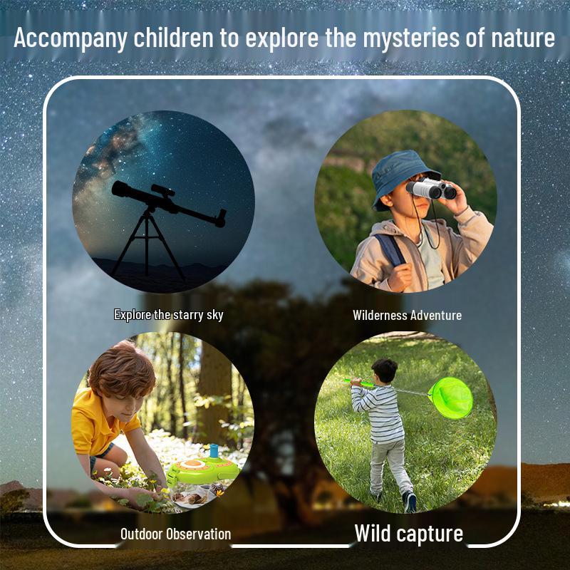 Portable STEAM Astronomical Telescope for Kids