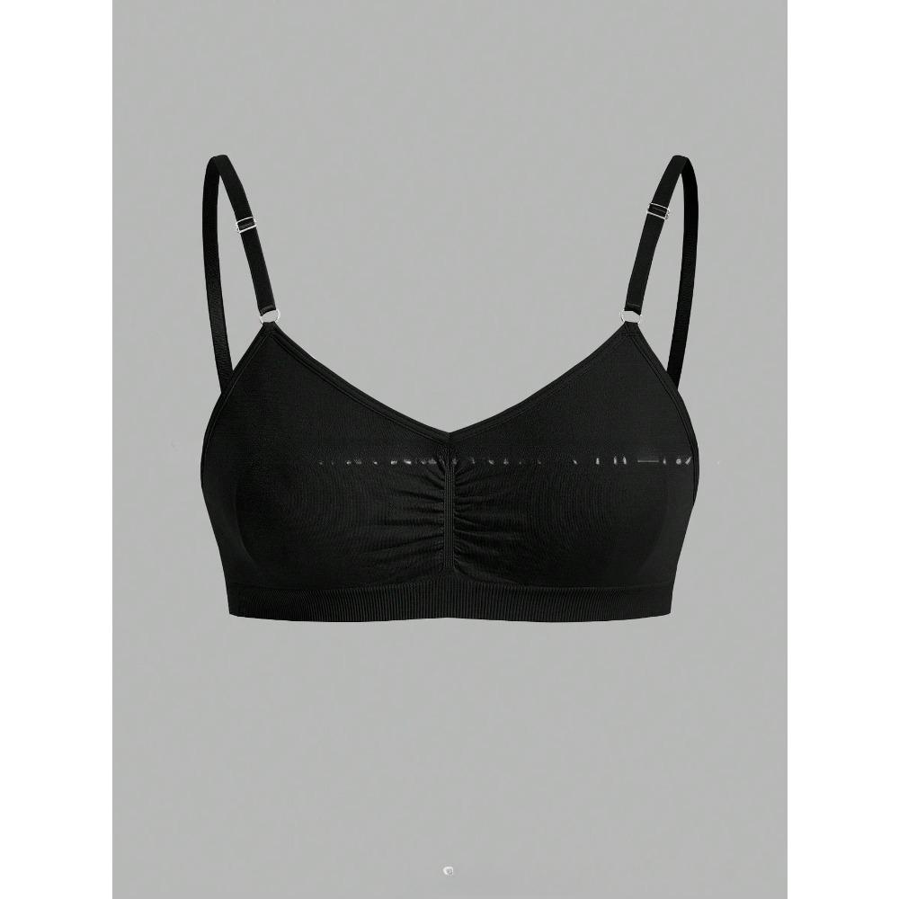 Reggiseno da Donna Sottile a Strato Singolo per Primavera Estate, Lingerie Senza Ferretto Traspirante e Confortevole