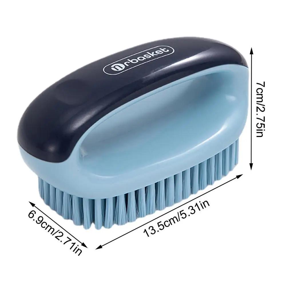 

Shoe Cleaning Brush Laundry Scrub With Soft Bristle Anti-Slip Hangable Household Cleaning Brushes Tool Cleaning Supplies For