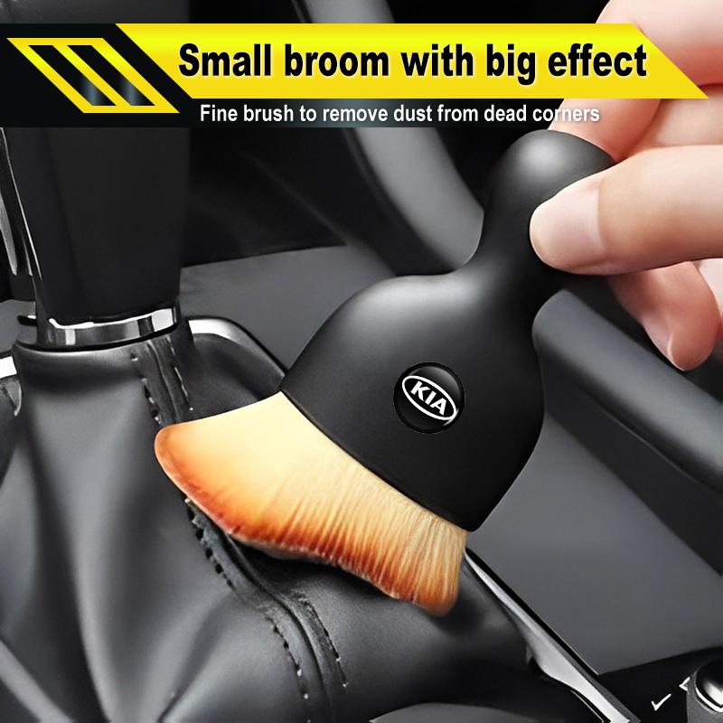 Car Interior Soft Brush Outlet Washing Tools Dust Removal Interior For KIA Ceed Sportage Rio K5 Optima Cerato Proceed Venga S