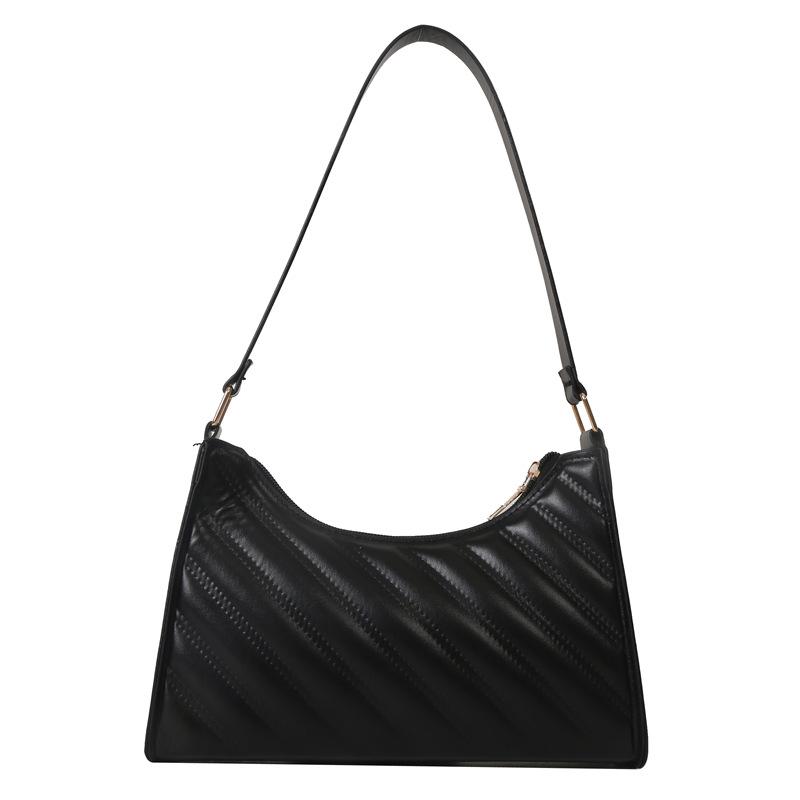 Women'S Bag Fashion Small Square Bag Niche Embossed Shoulder Bag Trend Versatile Underarm Bag Tide