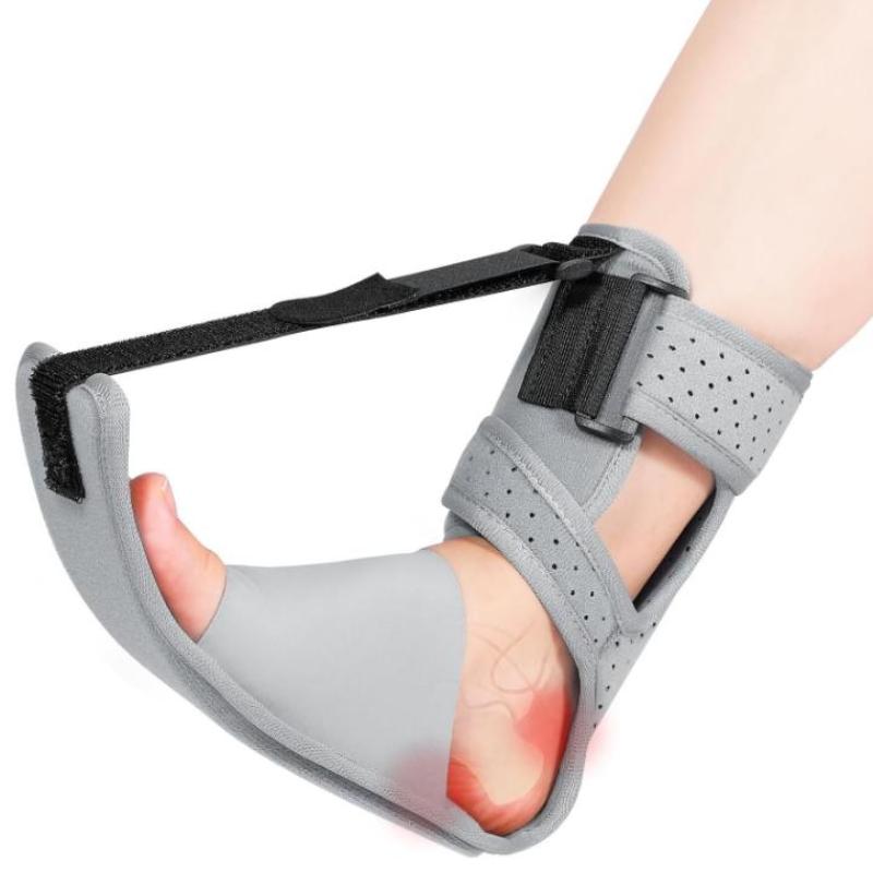 1Pcs Fixed Plantar Fasciitis Splint Brace Compression Adjustable Dorsal Drop Foot Orthopedic Brace Comfortable Breathable Unisex