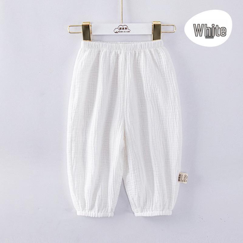 Baby Cotton Bloomers for Boys & Girls - Lightweight, Anti-Mosquito Pants for Spring, Summer & Autumn