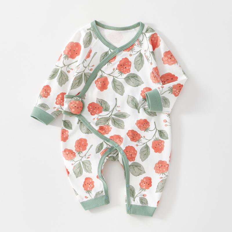 Newborn Baby Onesies: Spring & Autumn Pure Cotton Underwear for 0-3 Months