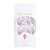 Z-114 Large Crystal Butterfly Diamond Fake Nails (24 Pieces)