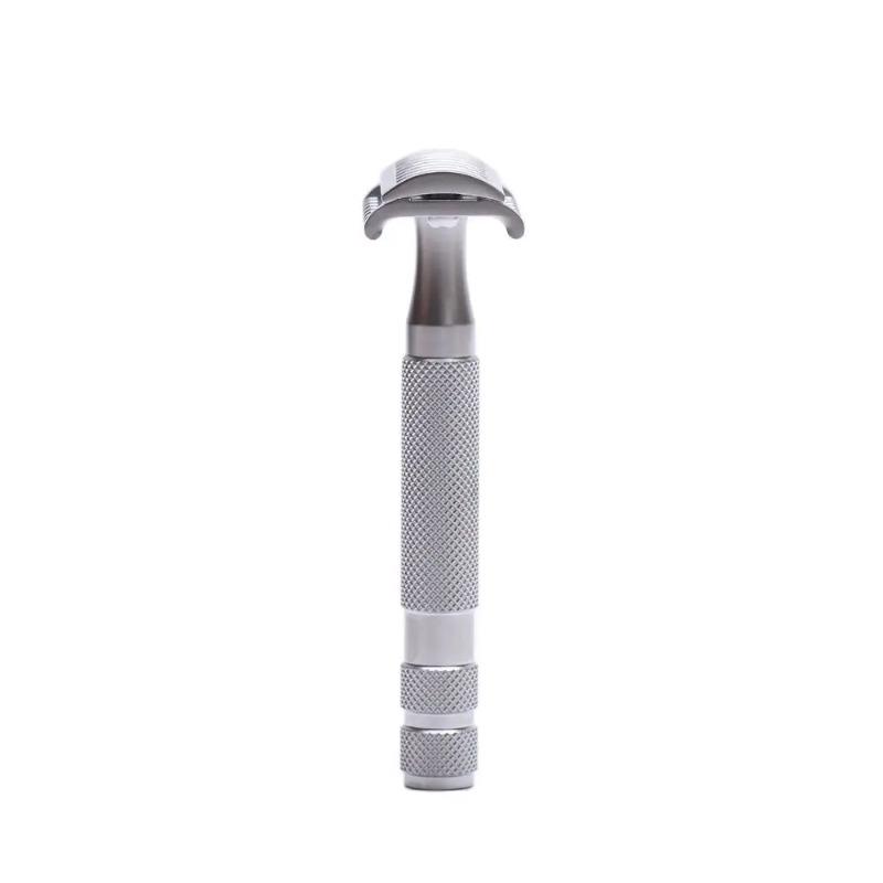 Yaqi Mens Portable Stainless Steel Handle KNIGHT-HELMET Safety Razor For Travel Home High Quality Shaving Razor New