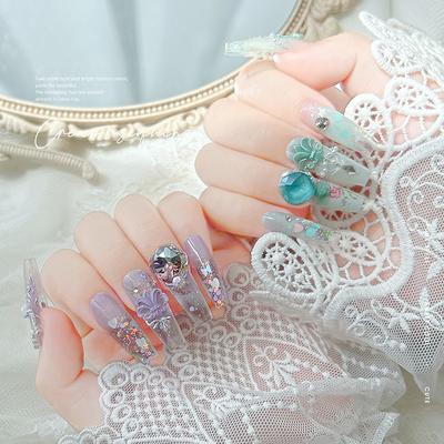 1Box Dopamine Candy Star Nail Sequins Fantasy Macaron Colour Nail Art Decorations Diy Manicure Art Accessories Gift Home Salon
