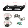 Universal 1Pc Colorful Off-road Motorcycle Exhaust Silencer Tube Heat Shield Protector Protection Pit Cover Tube Accessories