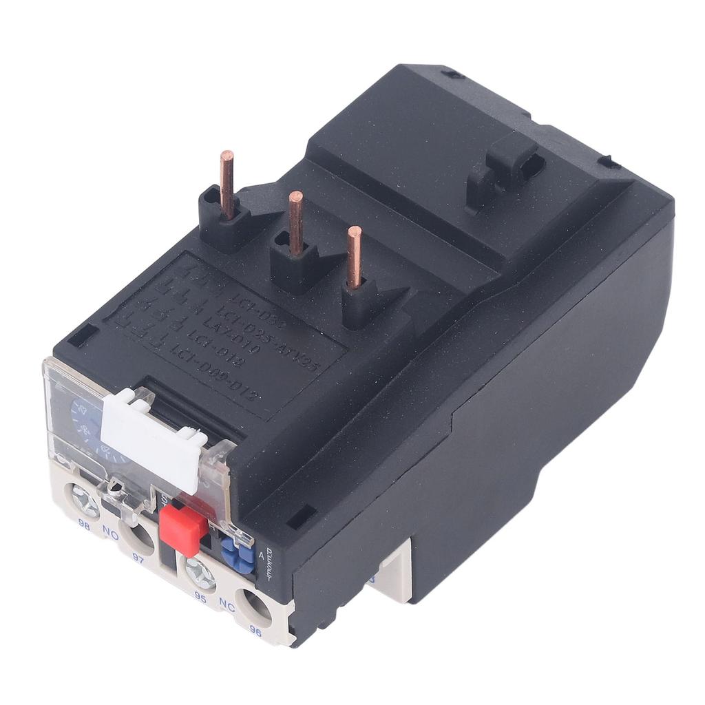 Thermal Overload Relay 1 NO 1 NC Phase Failure Protection Electric Heat Relay Protector 750V 23‑32A
