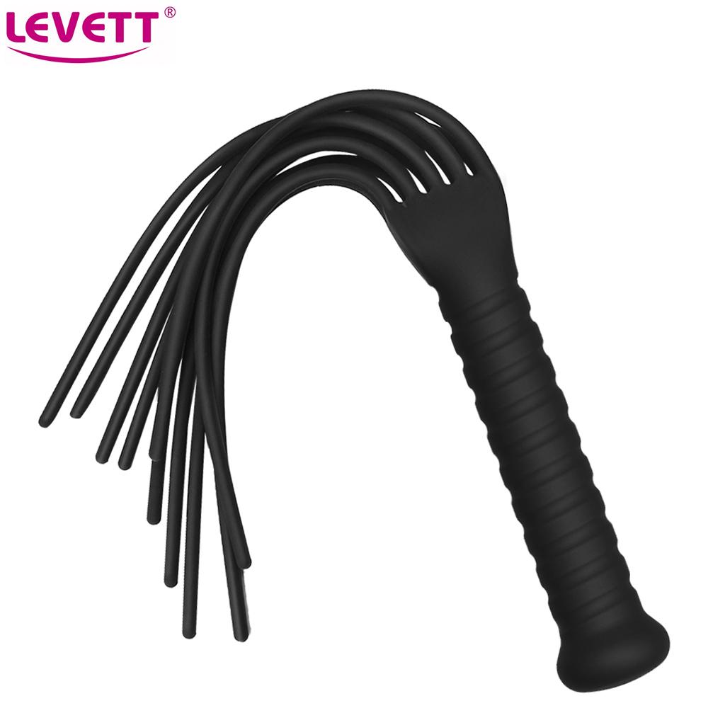 LEVETT Silikon Bondage Sexleketøy For Kvinner Pisk Erotisk Fetisj Spanking Slave Cosplay Voksne Spill Verktøy For Par Sexprodukter