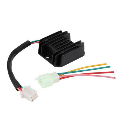Black Rectifier For Motorcycle Scooter ATV High Quality