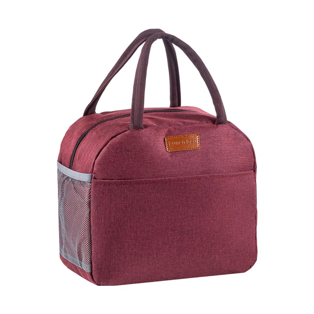 Foldable Cloth Lunch Bag with Handle - Lightweight and Convenient