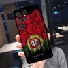 Portugal National Flag Cover For Samsung Galaxy S23 S24 S25 Ultra S21 S22 S20 S9 S10 Plus S21 FE S24 FE Phone Case