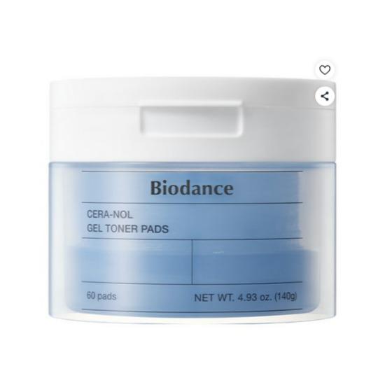 Biodance Ceranol Gel Toner Pad Skin Barrier Hydration Soothing Care 140g