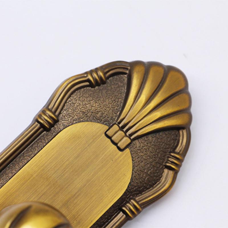 Hot Sale Zinc Alloy Door Handle Lock Home Security Lock with Keys Indoor Door Lever Latch Door Handle Lock Serrure De Port