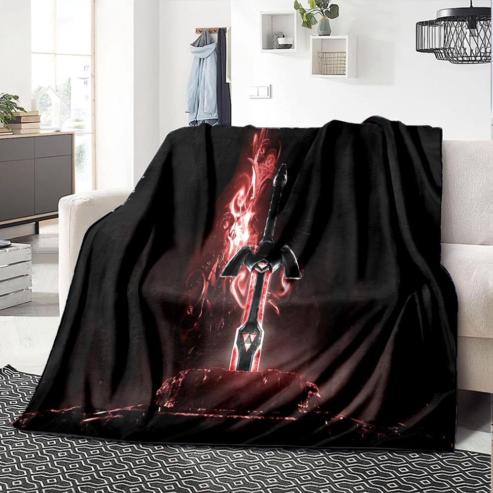 1pc Eerie Eye Symbol Light flannel Blanket for Super Soft Cute Comfort Blanket for Travel Bedding Couch Sofa Blanket Y82554