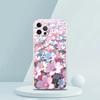 Soft TPU Transparent Phone Case Cover for iPhone 16 15 14 13 12 11 Pro Max XR 8 7 Plus XR Shell Small Flower Stars Pattern Bags