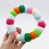 QX2E 4pack Colorful Breakaway Cats Collars Soft Safety Cats Collars Make Up Collar