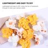 EXCEART Cone Sample, Life-Size, DIY Craft Decoration, Popcorn Decoration, Replica, Display, Interior, Craft Decoration, Exhibition, Model, 100 Pieces