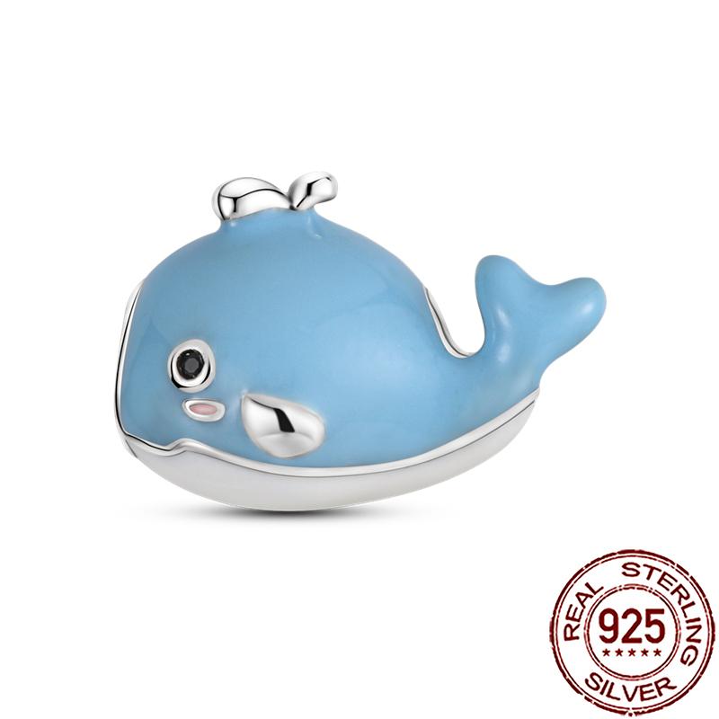 Uroki Oceanu Miedziana Rozgwiazda Muszla Ślimaka Ośmiornica Żółw Morski Ryba Koraliki Pasują do Bransoletki Naszyjnika Kobiety DIY Biżuteria