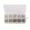 Stainless Steel Hex Nut and Bolt Set - 320pcs, Durable M2 M2.5 M3 M4 M5 Metric Size, Universal Hardware Kit for DIY Projects and Repairs