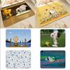 Cute S-Snoopys Floor Mats Home Laundry Rug Carpet For Living Room Decor Lounge Area Anti-slip Foot Mat Entrance Doormat