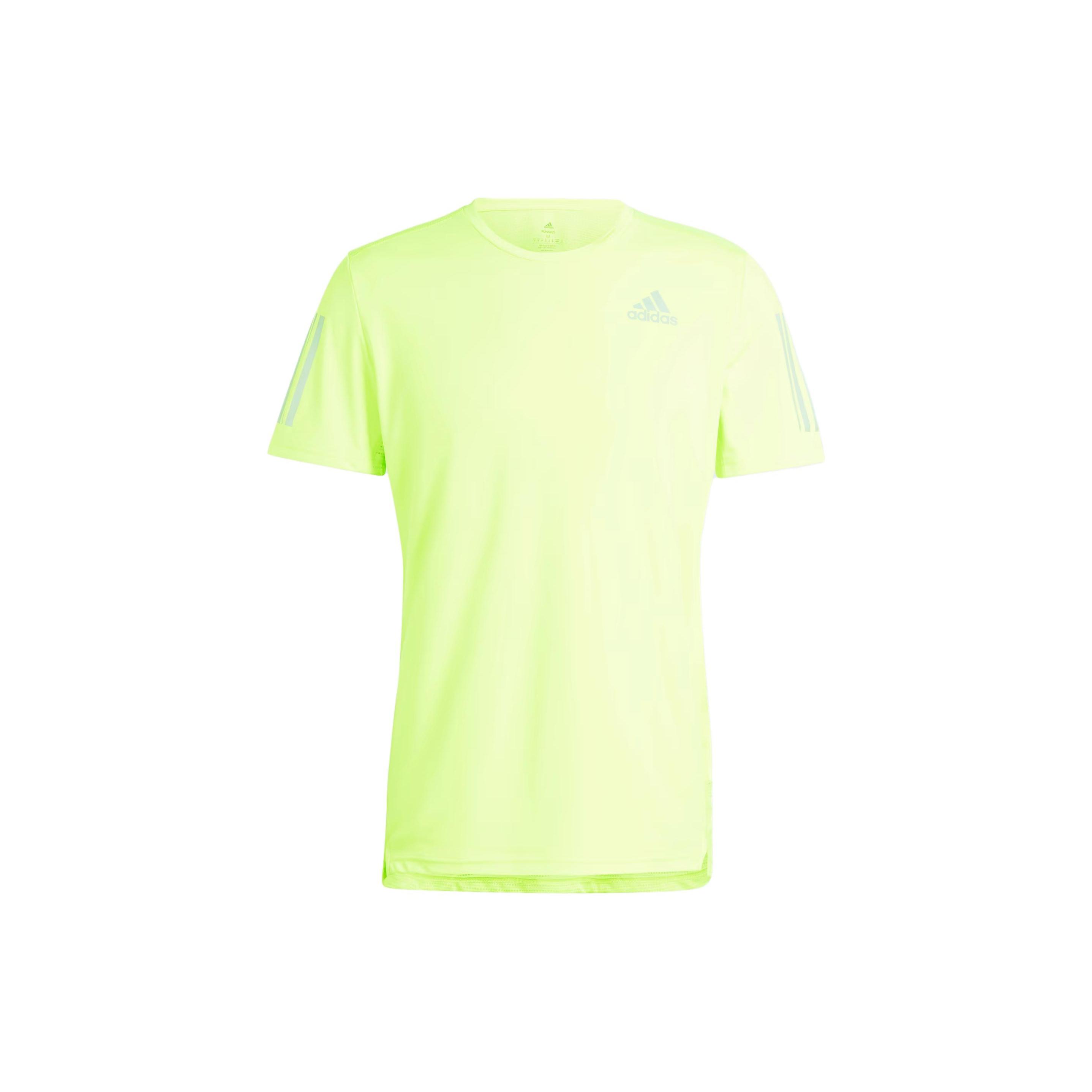 adidas Own The Run T-Shirt Light Green Men s IM2532 L
