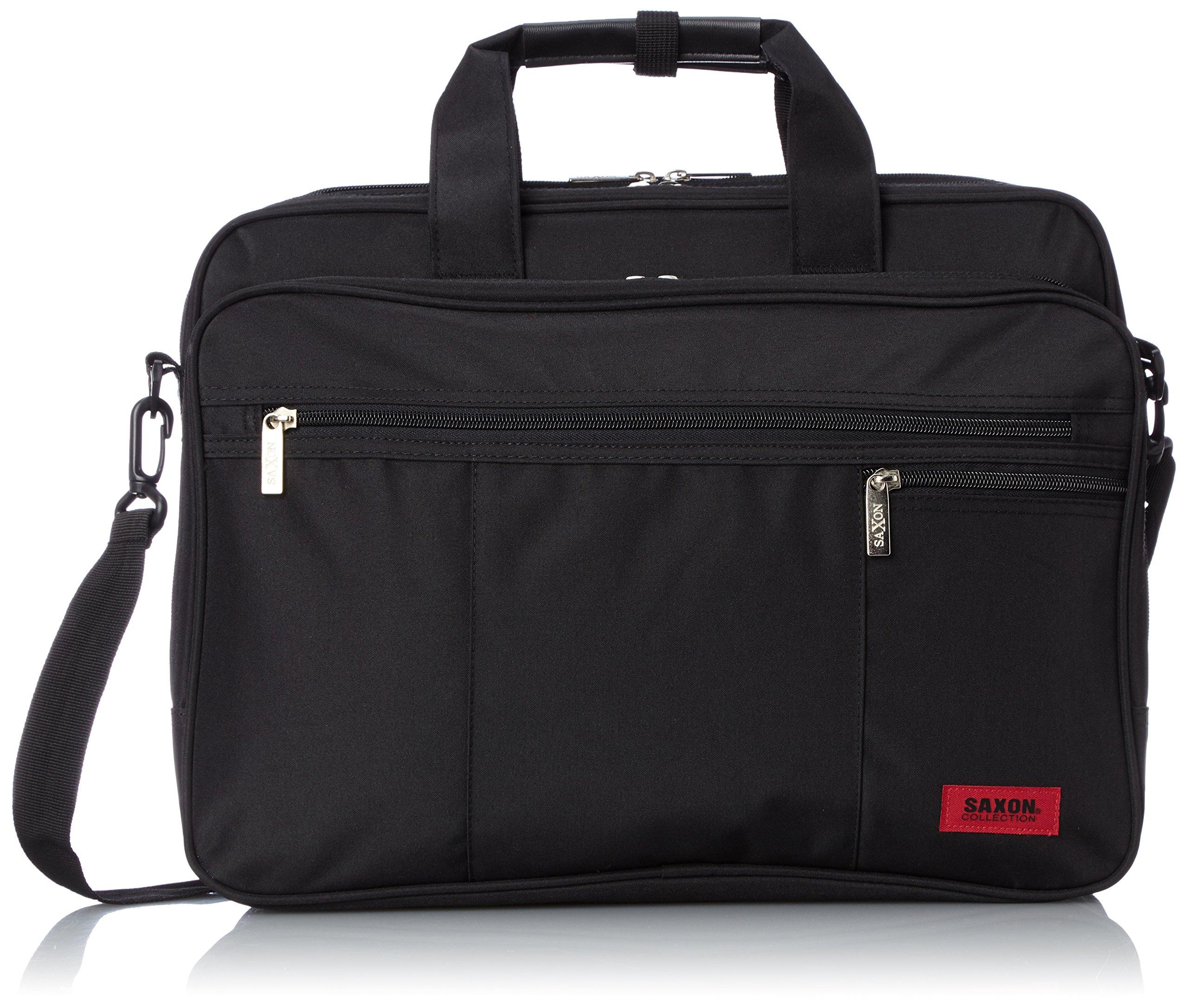 

P300D совместимая с ПК легкая бизнес-сумка с 2 отделениями SAXON 51720001 BK [Saxon]