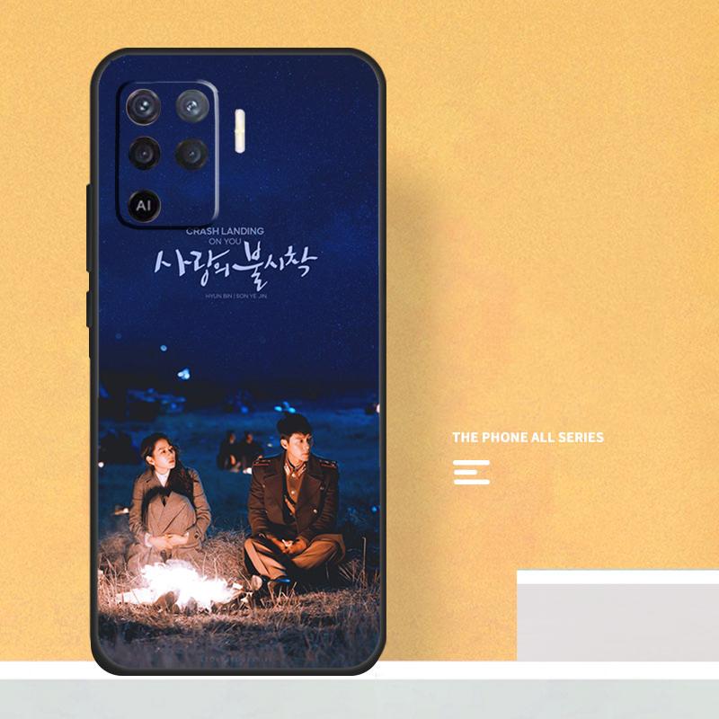 Crash Landing On You Case For Oppo A80 A60 A40 A6 A5 Pro A15 A16 A17 A57 A94 A74 A54 A76 A96 A18 A38 A58 A78 A98