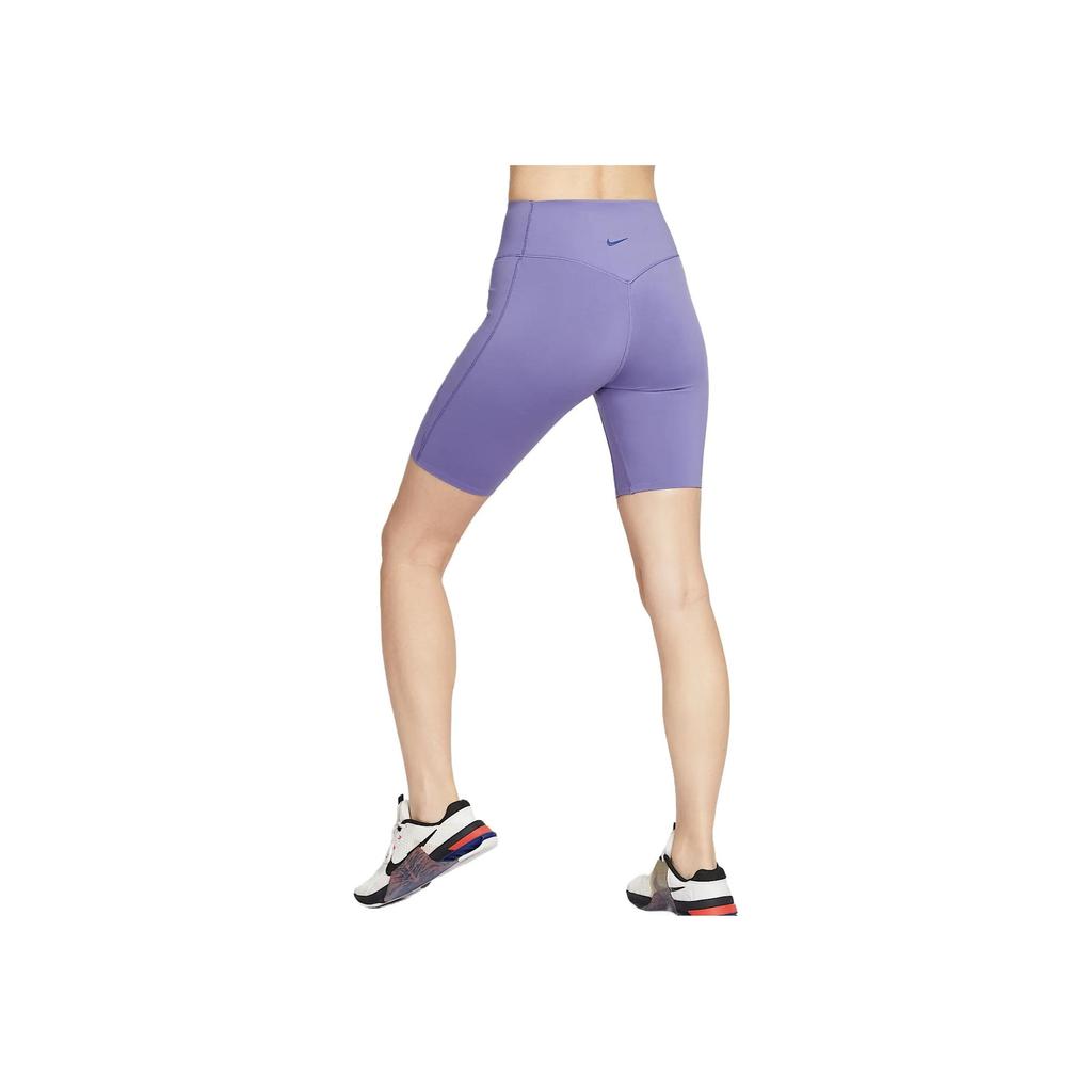 Nike Universal Fashionable Versatile Comfortable Yoga Shorts Women shorts Purple HQ6824-527
