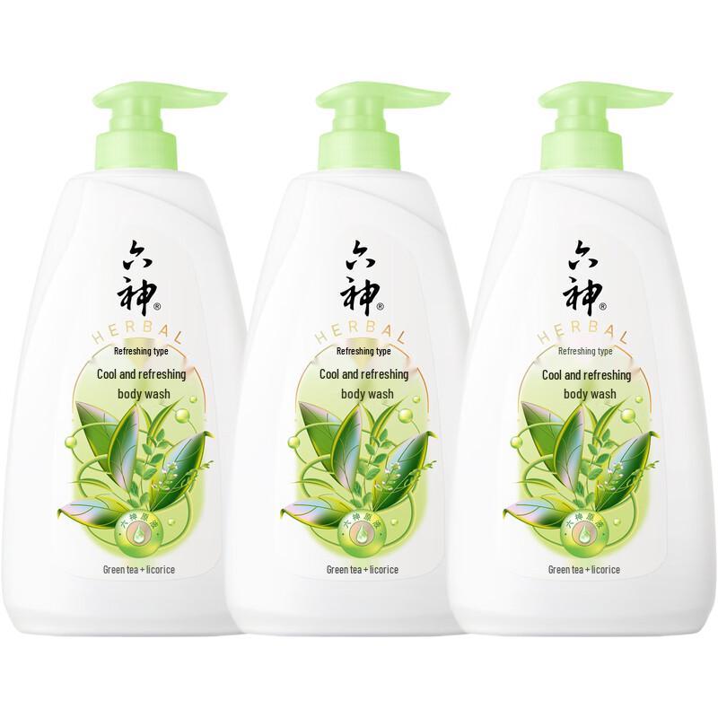 

Liu Shen Cooling & Refreshing Shower Gel 3x1L Pack