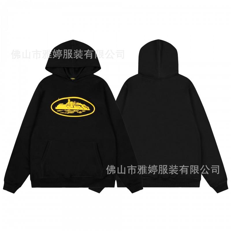 Corteiz Alcatraz Badge Patchwork Windbreaker Jacket Loose Fit Streetwear Unisex Lightweight Outerwear